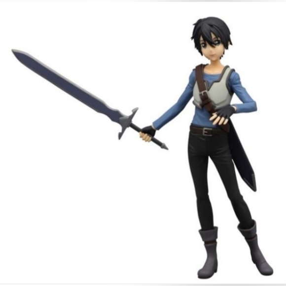 New 2020 Furyu Sword Art Online Aria of a Starless Night Kirito SSS Anime Statue - Picture 8 of 9
